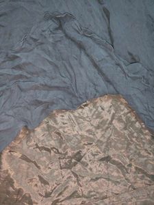 Grey Round Flared Suit/Gown