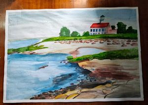 Water Colour Penting Student Pratical