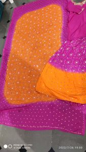 Designer lehenga n top.
