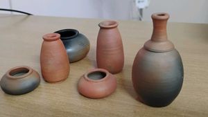 Miniature Clay Pots
