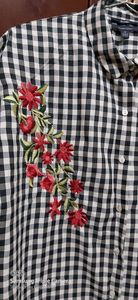 Casual embroidery shirt