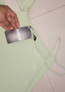 Chic Mint Green Halter Bodysuit