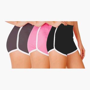 3 Basic Colour Shorts