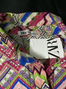 Zara Colorful Print Shirt