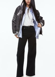 H&M Wide Twill Trousers