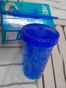 Jelly Bottle with Straw