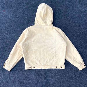 Vintage Hooded Corduroy Jacket