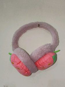 Strawberry Earmuffs - Cute & Warm