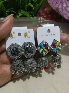 Jhumka Earrings - Trendy