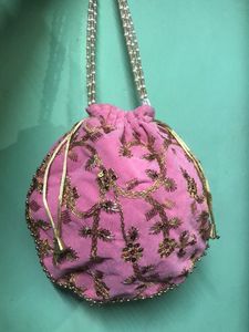 Velvet Potli Bag