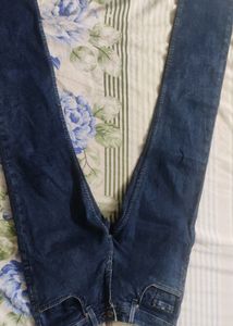 BASICS Men Navy Blue DENIM JEANS