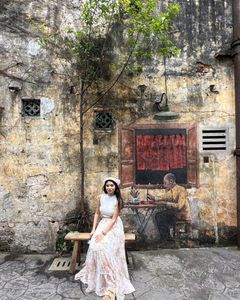 Vintage Top and Skirt Set