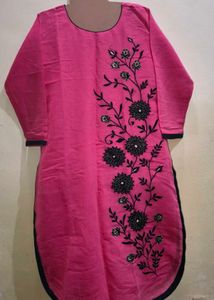 XXL Pink &amp; Black  Only Kurta