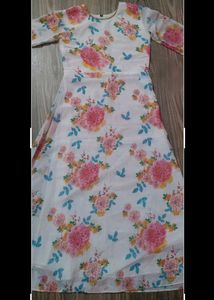 Women Printed Georgette Gown