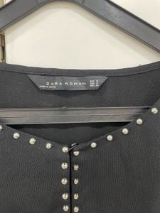 🖤🎸ZARA Studded Rock Chic Tunic-Edge Alert💥