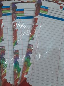 A4 Sized Ruled Sheets