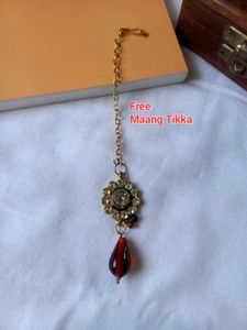 Stone Anti Tarnish Jhumkas
