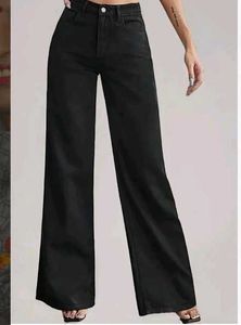 Black Wide Leg Jeans