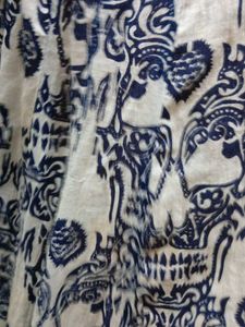 Patterned Maxi Skirt