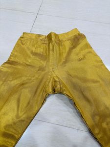Banarsi Suit,Stitched Golden Pant,banarsi Duptta