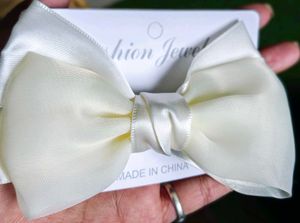 Cute Purple Bow Hair Clip