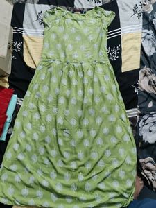 Pista Green Beautiful Kurthi
