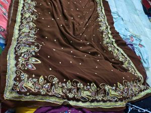 aari tari work saree just buy it very beautiful 😍