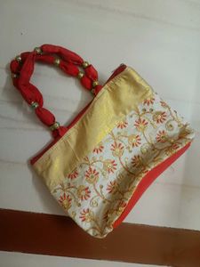 Embroidered Handbag