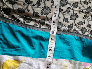 Self Weaved Embroidered Kurti