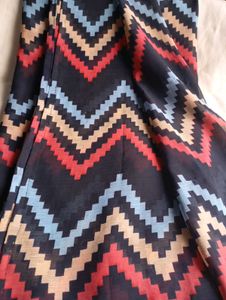 Georgette Used  Block Saree