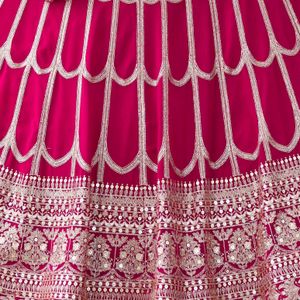 Pink LeHenga choli