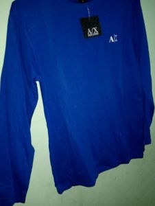 Blue Full Sleeve T Shirt