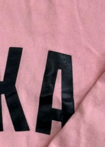 BERSHKA Pink Crop Top