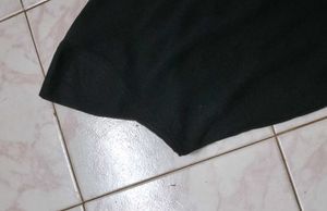 New Hijab Black Crystal Stoned