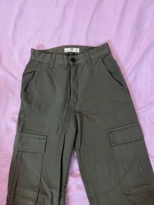 Olive Green Cargo Pants