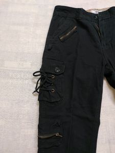 Crop Top Paired With Joggers
