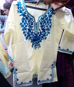 💛Short Kurti Thread Work 💙