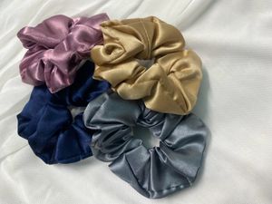 Satin Scrunchie Set - 4 Hair Ties
