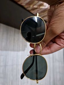 Unisex Golden Rim Sunglasses