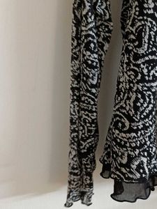 Black Wrap Type Top