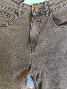 Gray Denim Jeans