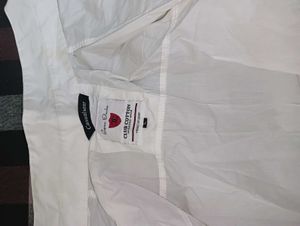 Men's White Button-Down Shirt