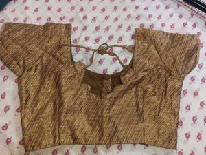 Golden Party Wear Blouse