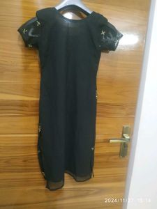 Beautiful Black Party Wear Suit Set