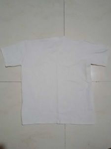 Plain White Basic T-Shirt
