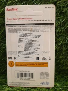 💥 Sandisk USB Pendrive 16gb Pack Of 1