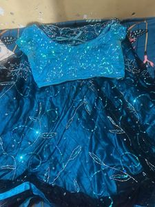 Lehenga Choli With Georget Duppta