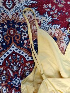 M / L size Yellow Romper / playsuit - Cute &amp; Casua