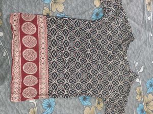 Patterned Short Kurti