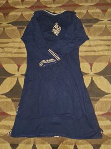 Pinteresty Blue Kurti